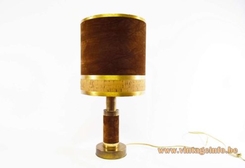 Italian Velours Table Lamp 3