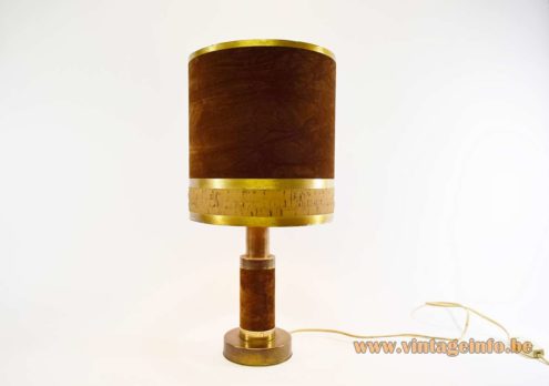 Italian Velours Table Lamp 4