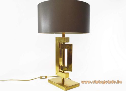 Romeo Rega Brass Table Lamp 10