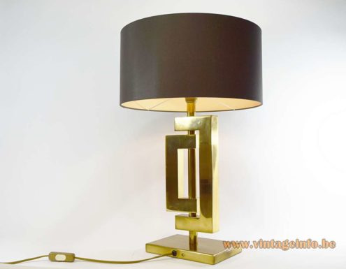 Romeo Rega Brass Table Lamp 8