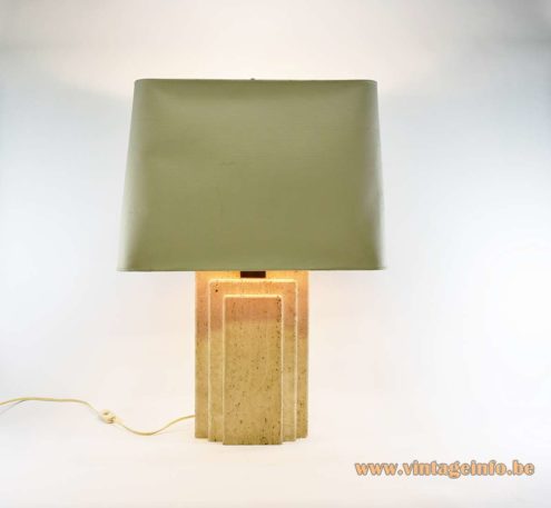 Travertine Table Lamp 2 1