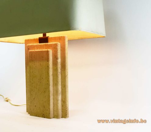 Travertine Table Lamp 8 1