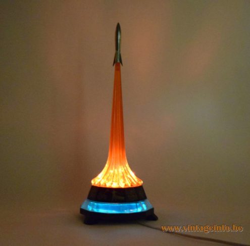 USSR Rocket Table Lamp 13
