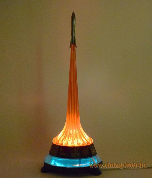 USSR Rocket Table Lamp 2