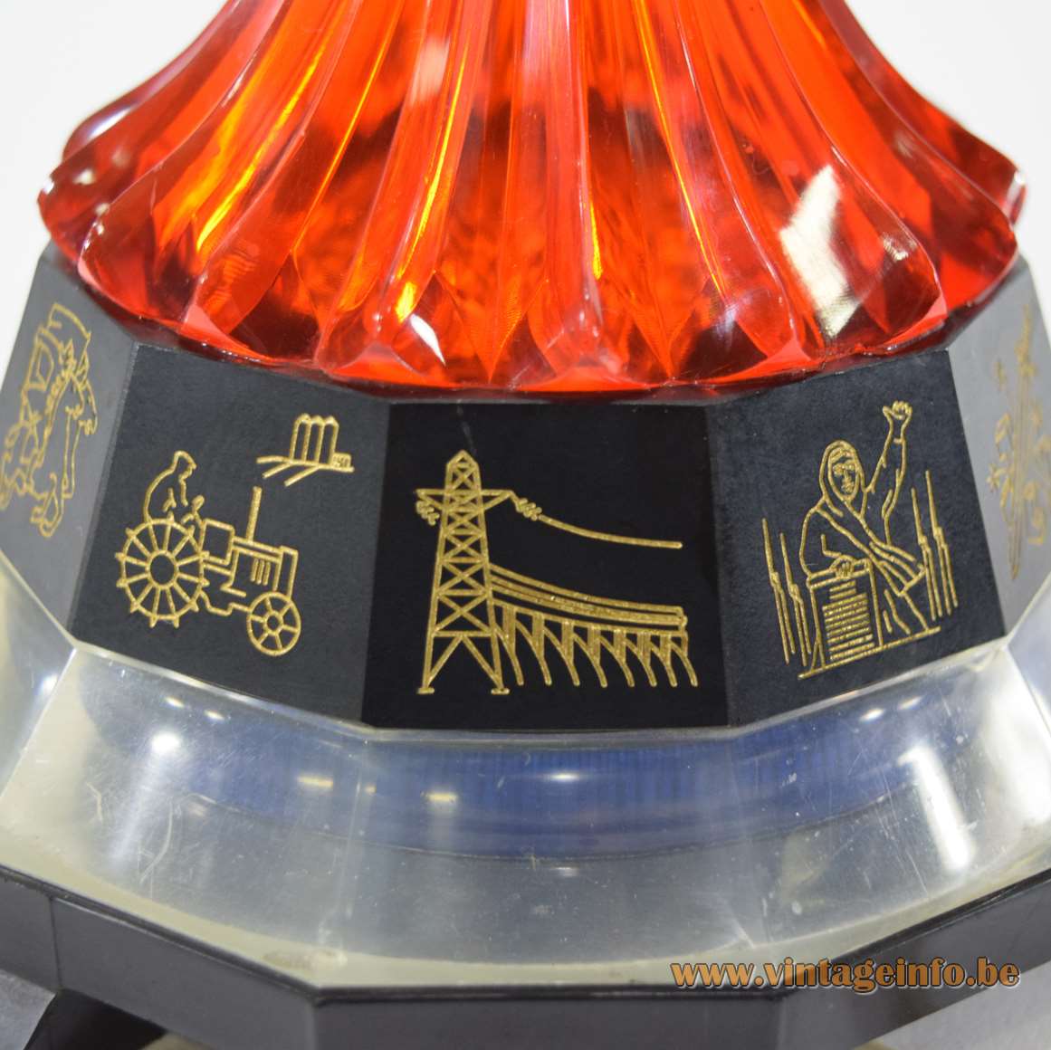 USSR Rocket Table Lamp