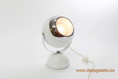White Eyeball Table Lamp 11