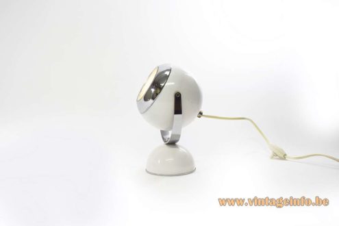 White Eyeball Table Lamp 2