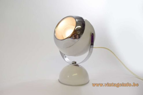 White Eyeball Table Lamp 7
