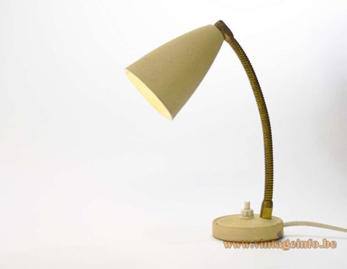 1950s Aluminor Bedside Lamp 2