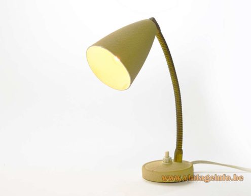 1950s Aluminor Bedside Lamp 6