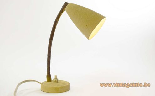 1950s Aluminor Bedside Lamp 7