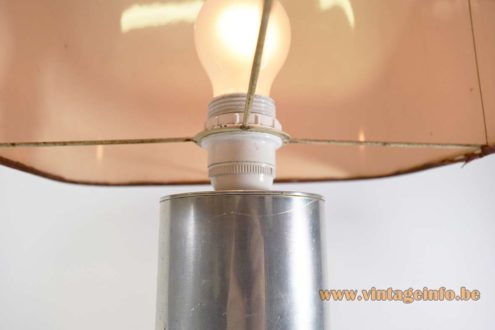 Aluminium Brutalist Table Lamp Aluclair 10
