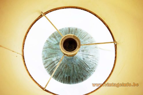 Aquamarine Ceramic Table Lamp 10