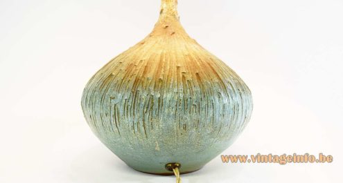 Aquamarine Ceramic Table Lamp 4