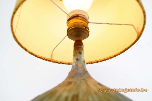 Aquamarine Ceramic Table Lamp 7