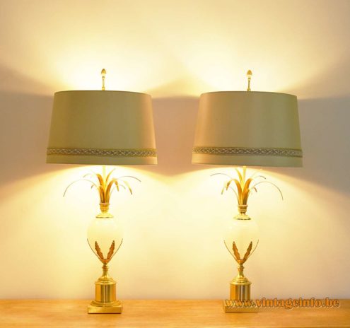 Boulanger Reed or Palm Lamps 1