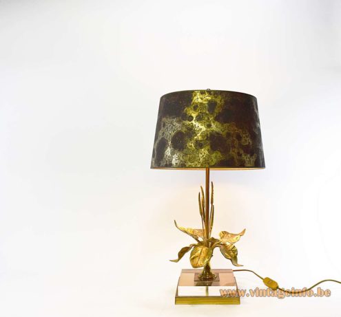 Cattail and Lilies Table Lamp 3