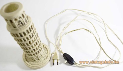 Leaning Tower of Pisa Lamp 10