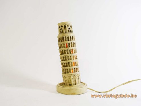 Leaning Tower of Pisa Lamp 2
