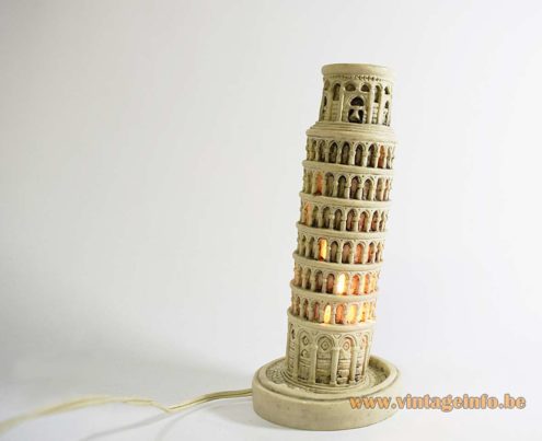 Leaning Tower of Pisa Lamp 5