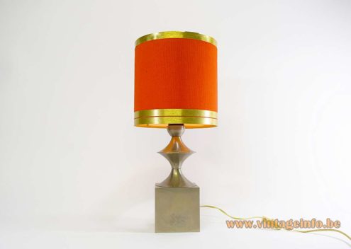Nickel plated Modernist Table Lamp 1