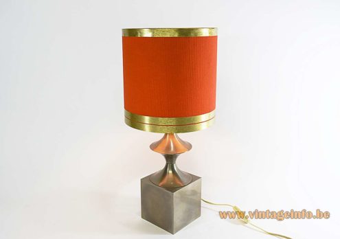 Nickel plated Modernist Table Lamp 6