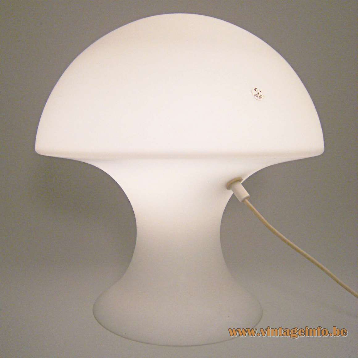 Peill + Putzler Mushroom Table Lamp - complete white version