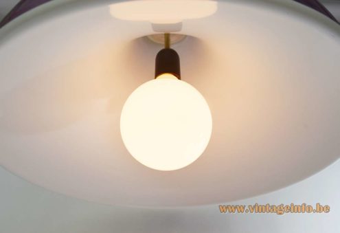 Perspex Rise Fall Pendant Light 5