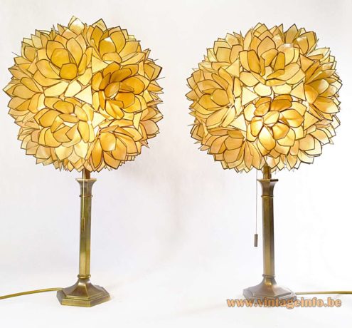 Placuna Placenta Table Lamps 2