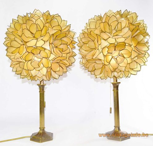 Placuna Placenta Table Lamps 6
