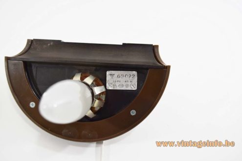 Smoked Glass Wall Lamp 8