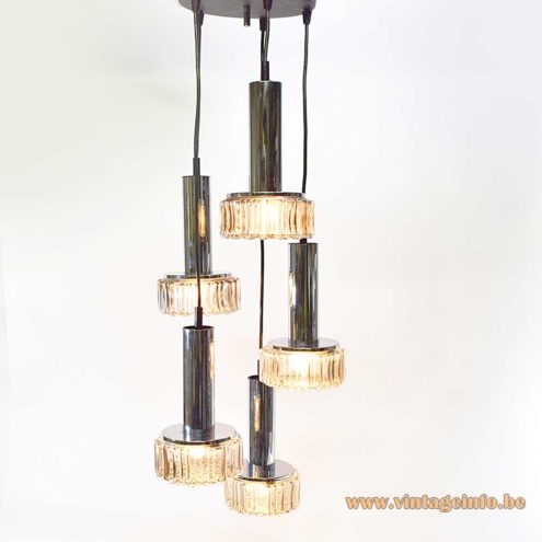 Staff Bubble Glass Pendant Chandelier 4