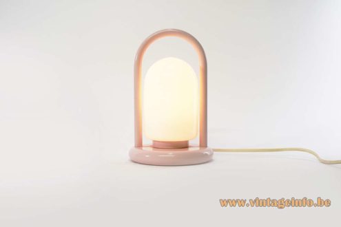 1980s Pink Table Lamp 3