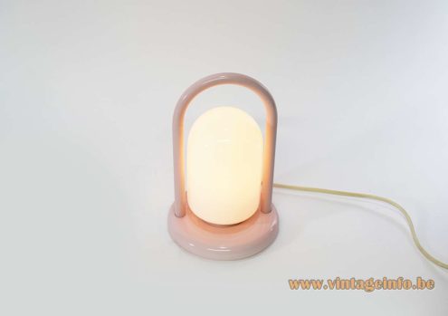 1980s Pink Table Lamp 4