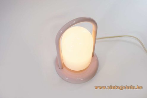 1980s Pink Table Lamp 6