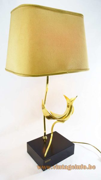 Galeotti Brass Bird Table Lamp 2