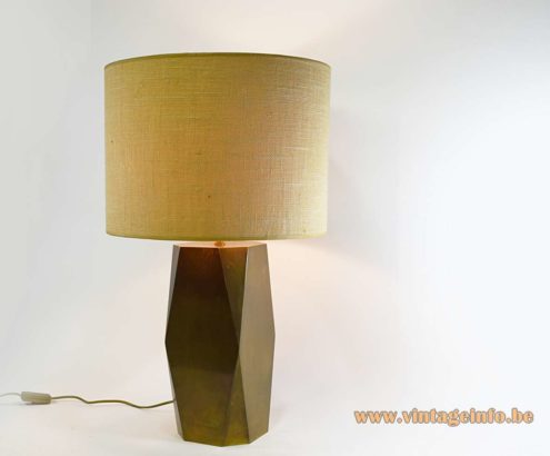 Massive Lighting Brass Table Lamp 3