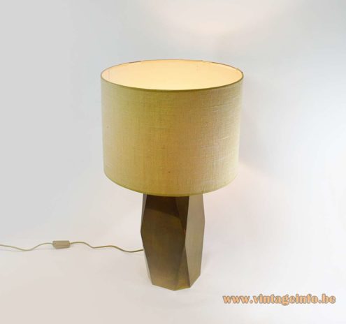 Massive Lighting Brass Table Lamp 4
