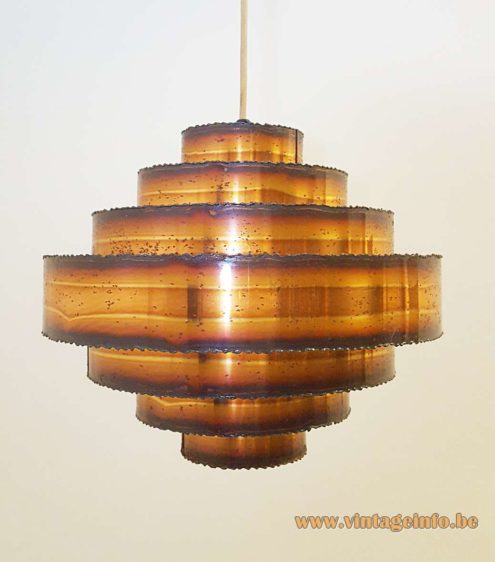 Svend Aage Holm Sørensen Copper Pendant Light 5