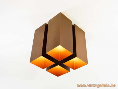 Lightolier Quadrille Ceiling Light 4