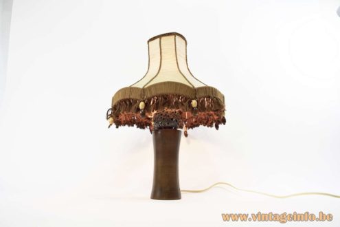 Rosewood Table Lamp 2