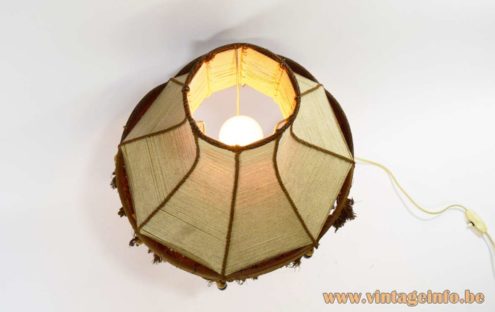 Rosewood Table Lamp 5