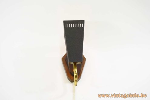 1950s Trapezium Wall Lamp 2