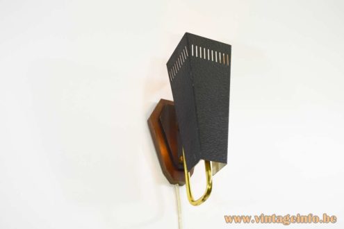 1950s Trapezium Wall Lamp 5