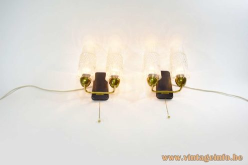 1960s Brass Wall Lights 2