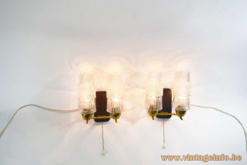 1960s Brass Wall Lights 3