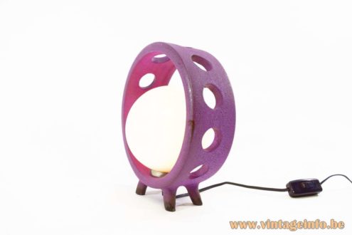 Ceramic Globe Table Lamp 7