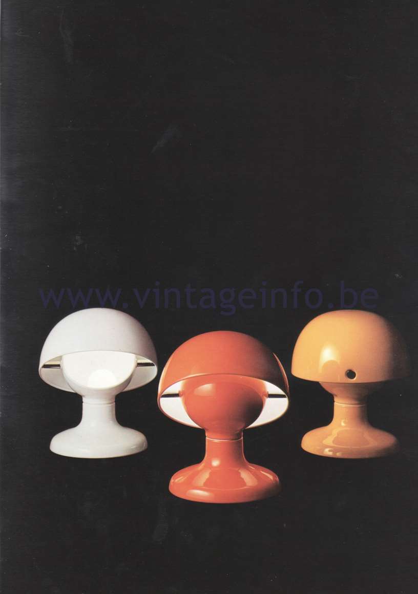 Flos Catalogue 1980 - Jucker Table Lamp - Tobia Scarpa
