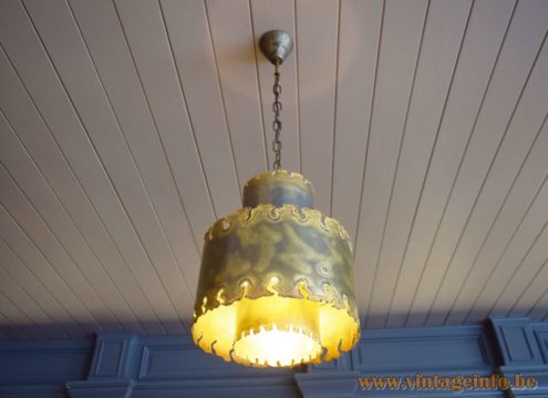 Holm Sørensen Brass Pendant Light 7
