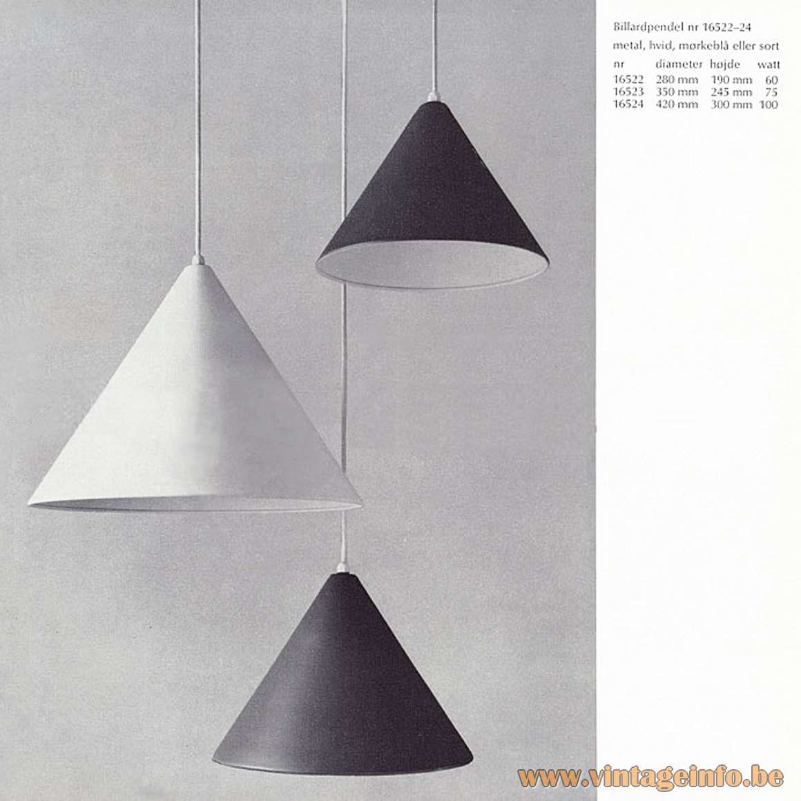 Louis Poulsen Billiard Pendant Lamp –Vintageinfo – All About